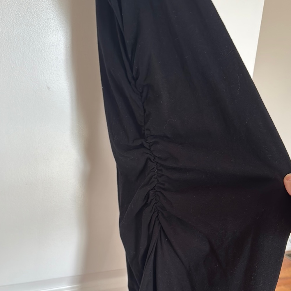 Michael Stars Black Halter Bodycon Maxi Dress - Picture 3 of 4